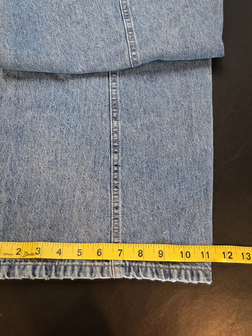Wild Fable Mid-Rise Barrel Jean Light Wash Size 14 NWT Rigid Denim 32" Inseam - Picture 13 of 14
